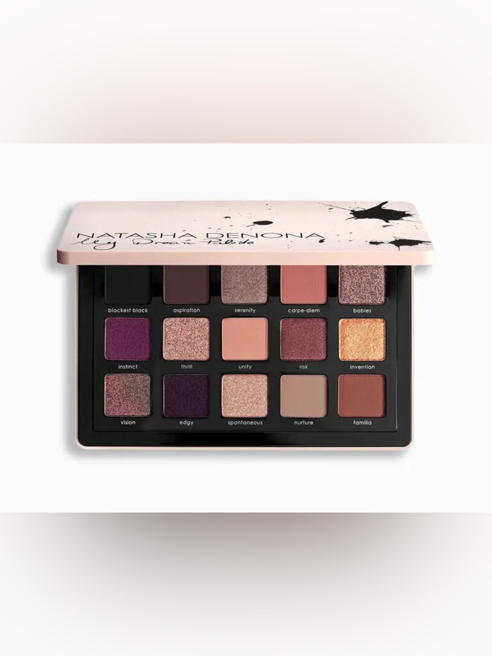 Natasha Denona Eyeshadow Palette — Pinks, Purples & Warm Neutrals
